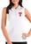 color WHITE, Antigua® | Women's MLB Texas Rangers Sleeveless Tribute Top