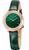 Lola Rose | Lola Rose Watches for Woen Gloden Halo Collection lewant Women's Dress Watch Ladies Watches, 颜色Green/Naltural Malachite