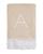 颜色: Champagne A, Matouk | Monogrammed Pezzo Throw