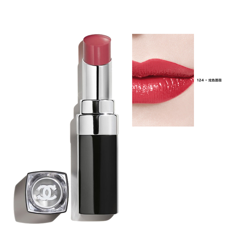 Chanel | Chanel香奈儿 可可小姐炫色唇膏口红3g, 颜色124-MERVEILLE炫色蔷薇