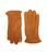 color Chestnut, UGG | 3 Point Leather Tech Gloves with Sherpa Lining