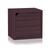 颜色: Brown, Way Basics | Eco Stackable Connect Storage Cube with Door