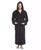 颜色: Charcoal, ARUS | 男款抓绒连帽长袍 Men's Soft Fleece Robe, Ankle Length Hooded Turkish Bathrobe