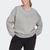 Adidas | Women's adidas ALL SZN Fleece Sweatshirt (Plus Size), 颜色medium grey heather
