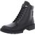 商品Coach | Coach Womens Lorimer Leather Logo Combat & Lace-up Boots颜色Black Leather