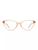 Kate Spade | Roanne 54MM Cat Eye Blue Block Eyeglasses, 颜色PINK