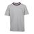 商品Tommy Hilfiger | Tommy Hilfiger Boy's YD Ringer Short Sleeve T-Shirt颜色Grey Heather