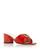 color Maple Red, Gucci | Women's Slip On High Heel Sandals