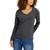 商品Charter Club | Cotton Long-Sleeve V-Neck T-Shirt, Created for Macy's颜色Charcoal Heather