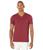 商品Lacoste | Short Sleeve V-Neck Pima Jersey T-Shirt颜色Cranberry