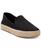 颜色: Black Heavy Twill, TOMS | Women's Carolina Slip-On Rope Espadrille Sneakers