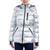 商品Michael Kors | Women's Hooded Metallic Puffer Coat颜色Silver MK