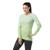 商品SmartWool | Smartwool Women's Intraknit Thermal Merino Base Layer Pattern Crew颜色Arcadian Green / Bleached Aqua