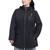 Michael Kors | Women's Plus Size Hooded Water-Resistant Anorak Coat, 颜色Black