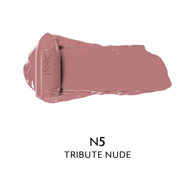 Yves Saint Laurent | 圣罗兰全新方管口红3.8g 缎光质地NM裸色缪斯N8烟粉裸, 颜色N5