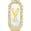 颜色: Gold-Y, ADORNIA | Crystal Mother of Pearl Initial Pendant Necklace