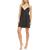 color Black, Flora Nikrooz | Kit Matte Heart Lace Chemise Lingerie Nightgown