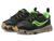 Saucony | Saucony Kids Peregrine 12 Shield Trail Running Shoes  (Little Kid/Big Kid), 颜色Black/Slime