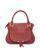 color Dark Ruby/Gold, Chloé | Marcie Medium Leather Satchel