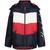 商品第2个颜色Navy Blazer, Tommy Hilfiger | Big Boys Chevron Colorblock Puffer Jacket