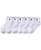 颜色: White, Ralph Lauren | Little & Big Boys Solid Quarter Crew Socks, 6-Pack