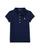 商品Ralph Lauren | Girls' Mesh Knit Polo - Little Kid, Big Kid颜色French Navy