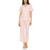color Rose, Flora Nikrooz | Women's Annie Notch Top and Capri Pajama 2 Piece Set