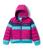商品第2个颜色Wild Fuchsia/Geyser/Nocturnal, Columbia | Tumble Rock™ Down Hooded Jacket (Little Kids/Big Kids)