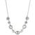 商品第2个颜色White, Givenchy | Pavé Pear Frontal Necklace, 16" + 3" extender