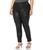 商品Calvin Klein | Women's Plus Size Essential Power Stretch Ponte Legging颜色Black Shimmer