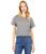 color Heather Iron, Madewell | Whisper Cotton Rib Crew Neck Tee