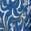 商品Max Studio | Patterned Ruffle Wrap Midi Dress颜色Cobltlpb-Cobalt Leafy Pop Buds