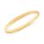 商品第1个颜色Yellow Gold, Macy's | Textured Bangle Bracelet in 10k Gold, White Gold and Rose Gold