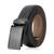 color Black, Mio Marino | Men's Linxx Designer Ratchet Leather Belt