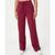 商品Cotton On | Women's Wide Leg Stripe Sweatpants颜色Intense Red, Eggshell