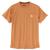 商品Carhartt | Carhartt Men's Force Relaxed Fit Midweight SS Pocket T-Shirt颜色Dusty Orange
