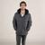 Members Only | Men's Twill Block Puffer Jacket, 颜色charcoal