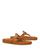 color Bourbon Miele, Tory Burch | Women's Miller Cloud Thong Sandals