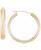 颜色: Yellow Gold, Macy's | Textured Hoop Earrings in 10k Yellow Gold, Rose Gold or White Gold