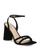 Sam Edelman | Women's Kia Ankle Strap High Heel Sandals, 颜色Black Suede