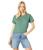 color Simply Sage, Madewell | Whisper Cotton Rib Crew Neck Tee
