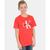 商品Calvin Klein | Big Boys Bold Logo Graphic T-Shirt颜色Racing Red