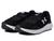 color Black/Black/White, Under Armour | Charged Pursuit 3