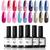 颜色: Mood Temperature, MODELONES | 6 Shades Gel Nail Polish Set Collection