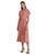 Ralph Lauren | Belted Crepe Dress, 颜色Pink Mahogany