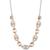 color Rose Gold, Givenchy | Silver-Tone Crystal Oval Frontal Necklace, 16" + 3" extender
