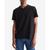 Calvin Klein | Men's Smooth Cotton Solid V-Neck T-Shirt, 颜色Black Beauty