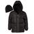商品第2个颜色Black, Ixtreme | Little Boys Big Pocket Puffer Jacket with Fleece Hat, 2 Piece Set