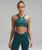 Lululemon | SmoothCover Front Cut-Out Yoga Bra *Light Support, A/B Cup, 颜色Storm Teal