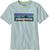 颜色: Wispy Green, Patagonia | Patagonia Kids' P-6 Logo T-Shirt